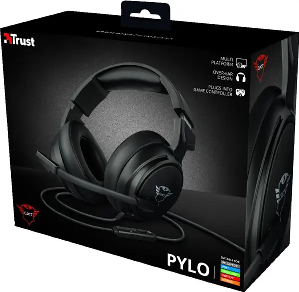 Гарнитура игровая Trust GXT 433 Pylo Multiplatform 3.5 мм Black (23381_Trust) - фото 8