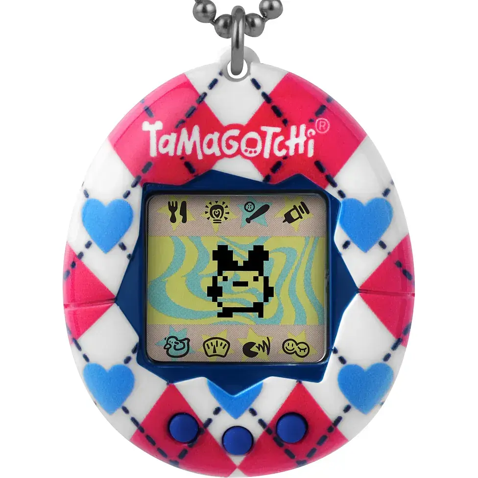 Інтерактивна іграшка Tamagotchi Original Argyle Heart (123759) - фото 4