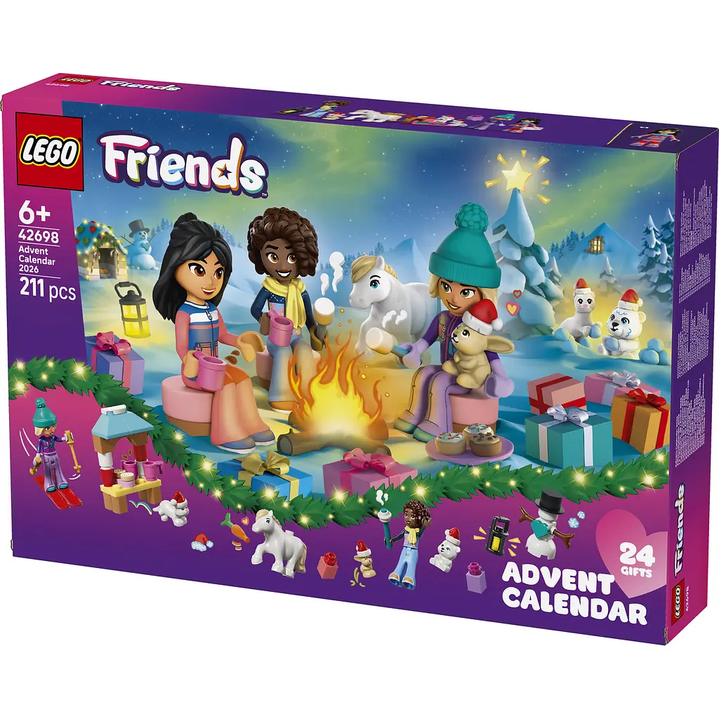 Конструктор LEGO Friends Адвент-календар 2026 V29 211 ел. (42698) - фото 4