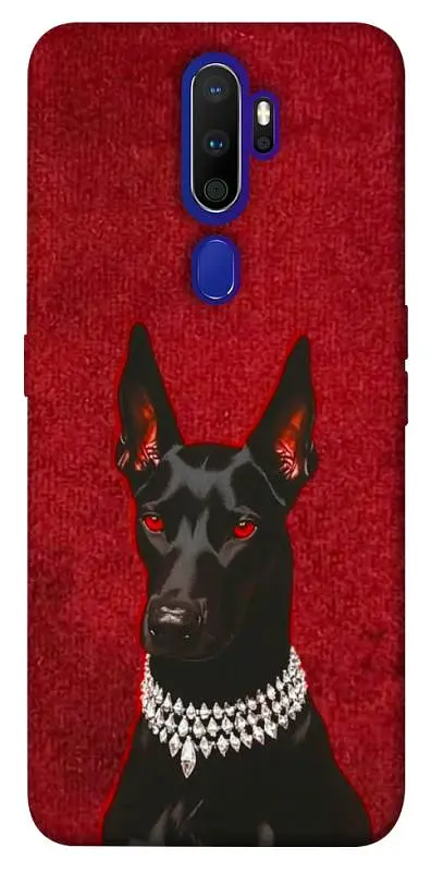 TPU чохол Demsky Premium doberman для Oppo A5 (2020) / Oppo A9 (2020)