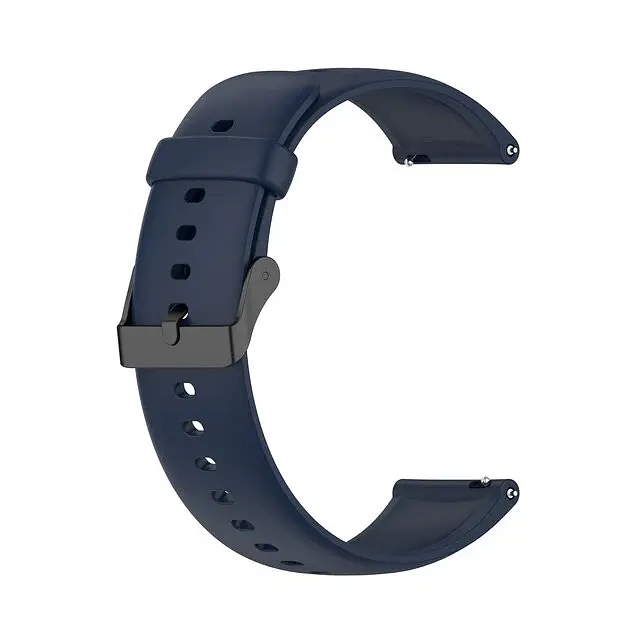 Ремінець силіконовий для смарт-годин BeWatch HW Huawei Watch 22 мм Синій (102HW04) - фото 2