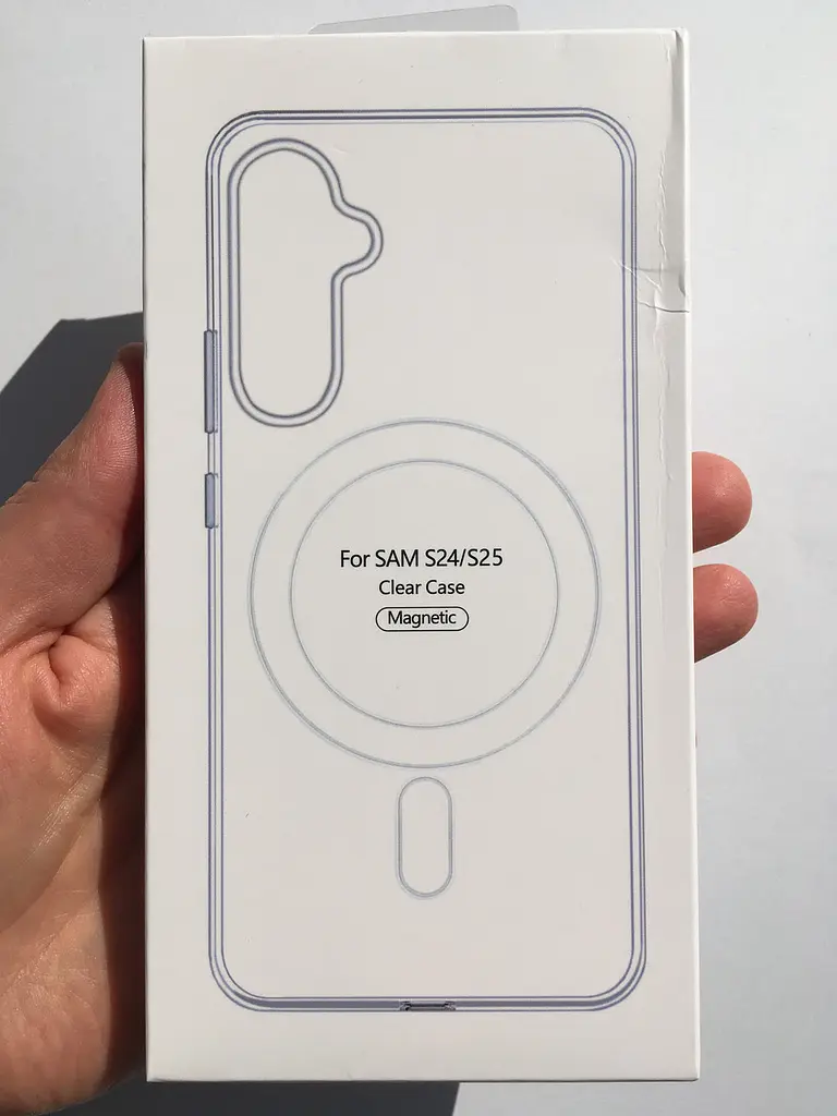 Прозорий протиударний чохол для Samsung Galaxy S24/S25 (S921/S931) Ultra Hybrid with MagSafe Clear Case - фото 2