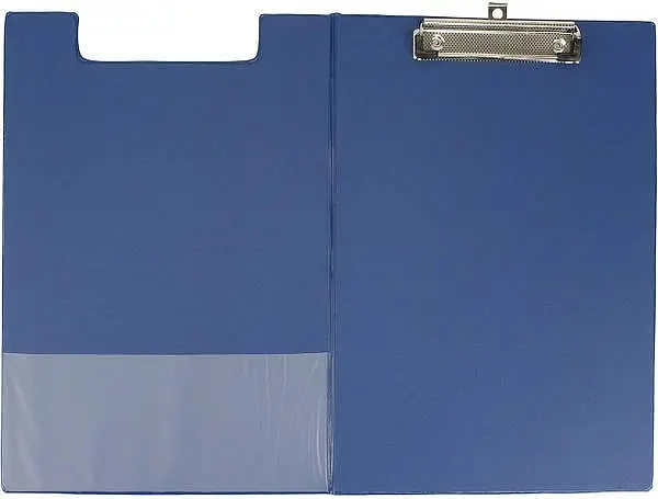 Папка-планшет з затиском А4, PVC, синя 4-258-06 03110416 4Office - фото 2