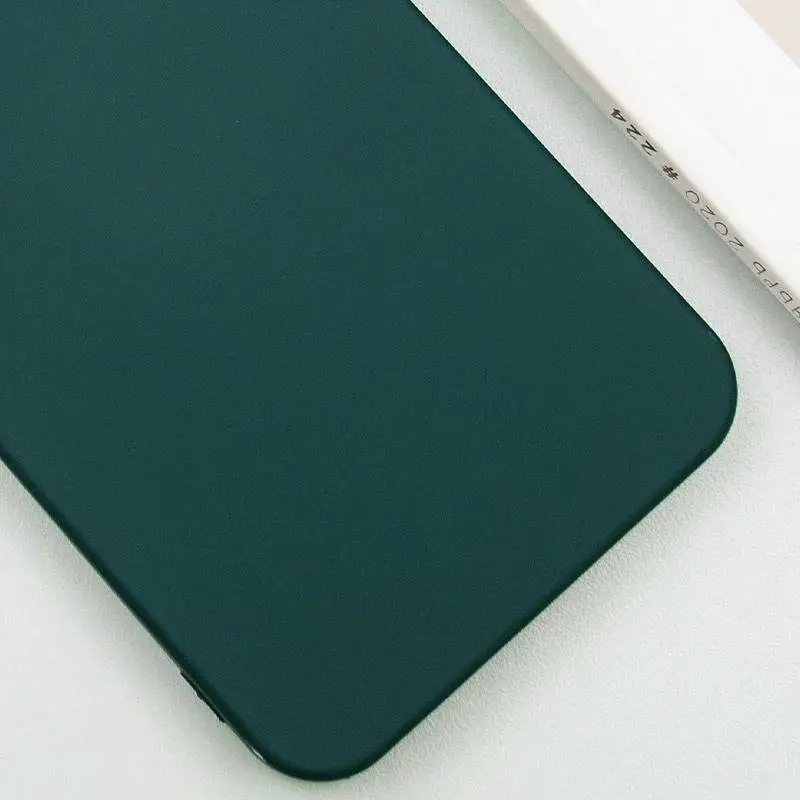 Чохол Silicone Cover Lakshmi (AA) with MagFit для Google Pixel 10 / 10 Pro Зелений / Dark green - фото 3