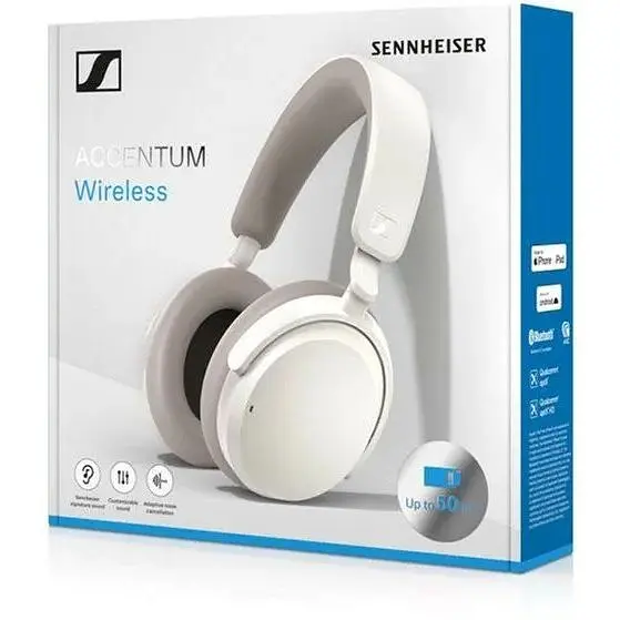 Наушники Sennheiser Accentum Wireless White (700175) - фото 5