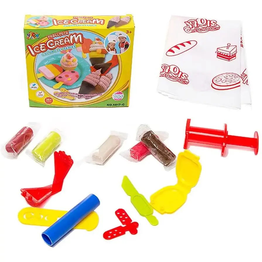 Набір для творчості з пластиліном UFT Alento Playdough Ice Cream - фото 3