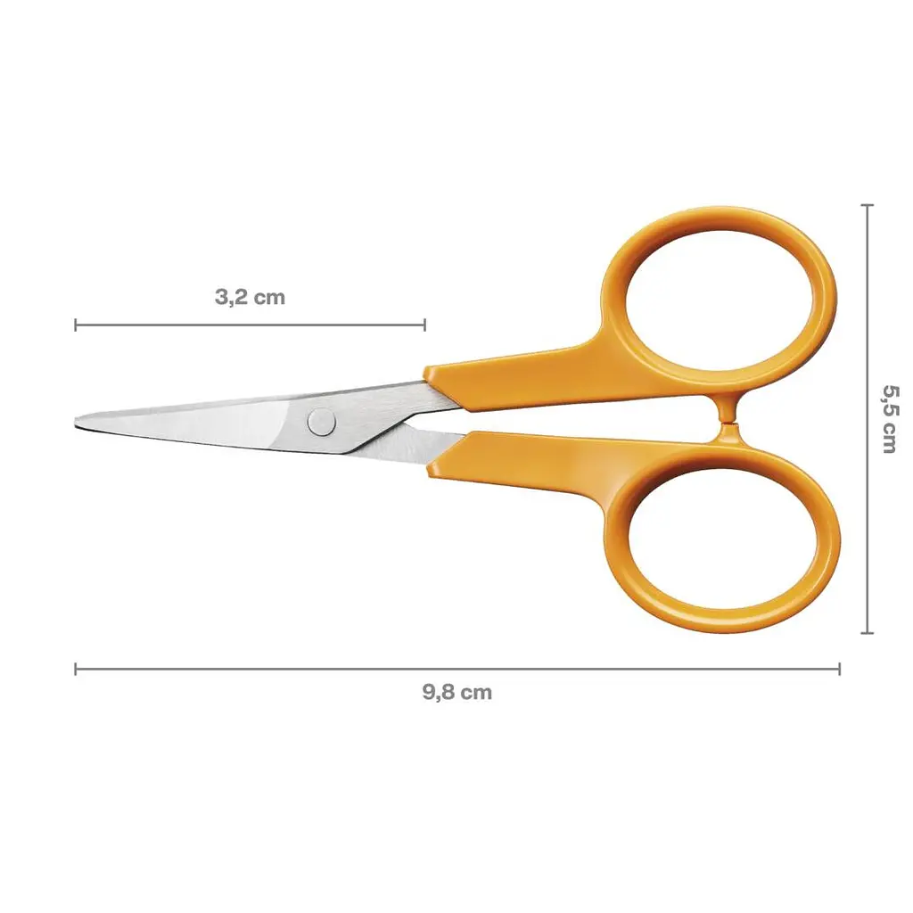 Манікюрні ножиці Fiskars Classic вигнуті 10 см (1075058) - фото 2