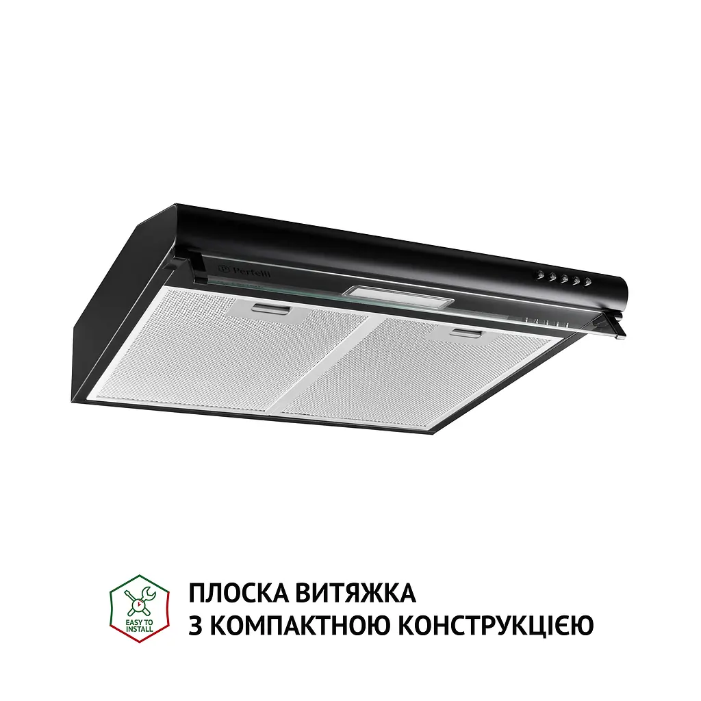 Витяжка плоска PERFELLI PL 5144 BL LED - фото 2