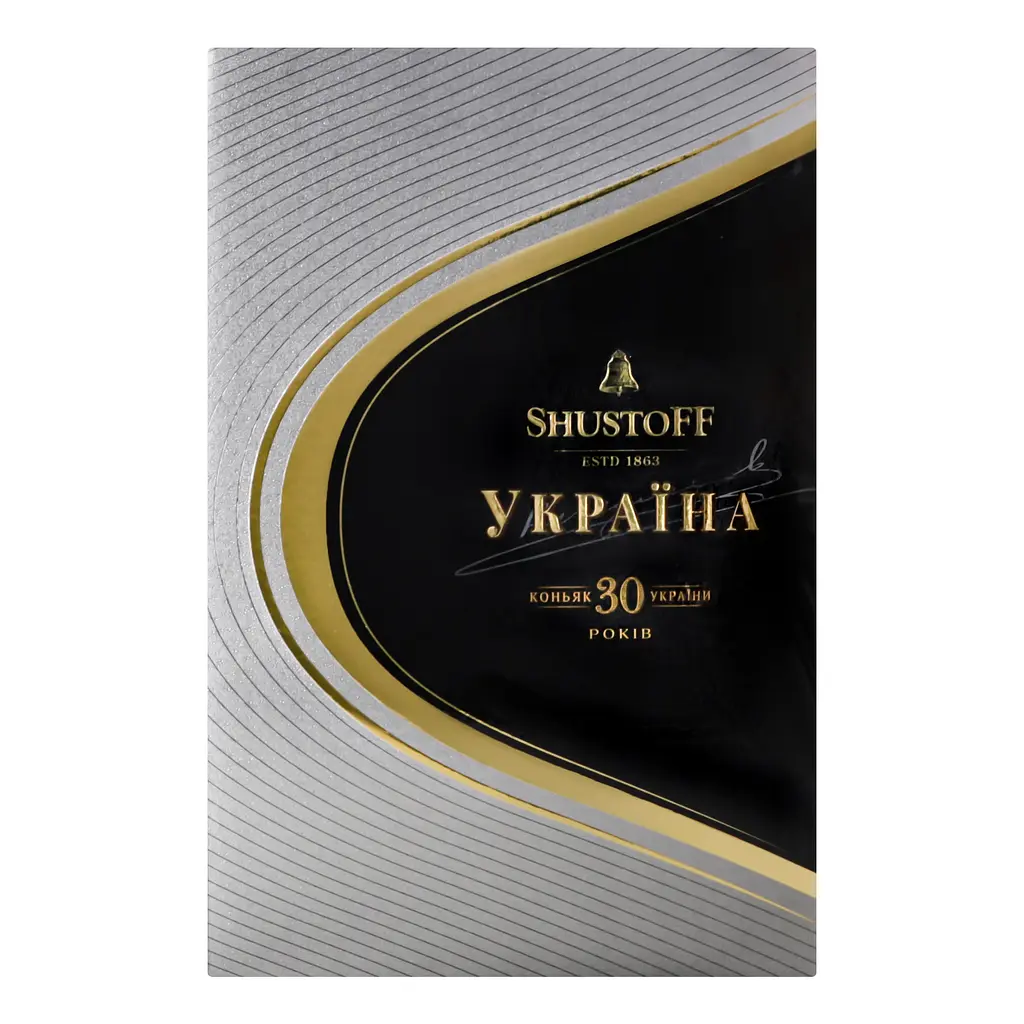 Коньяк Украины Shustoff, 30 лет выдержки, 40%, 0,7 л (881169) - фото 5