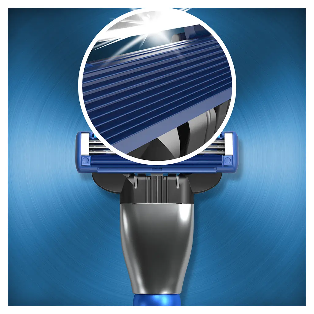 Бритва Gillette Mach3 Turbo 3D Motion з 2 змінними касетами - фото 6
