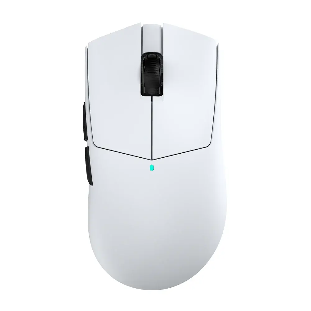 Ігрова бездротова мишка KYSONA M511 / Сенсор PAW3395 / 26000 DPI / White - фото 1