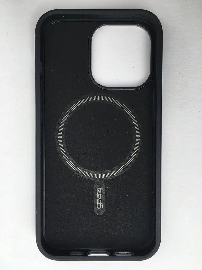Оригінальний протиударний чохол для iPhone 13 Pro Max (6.7") Gear4 Brooklyn MagSafe Black - фото 3