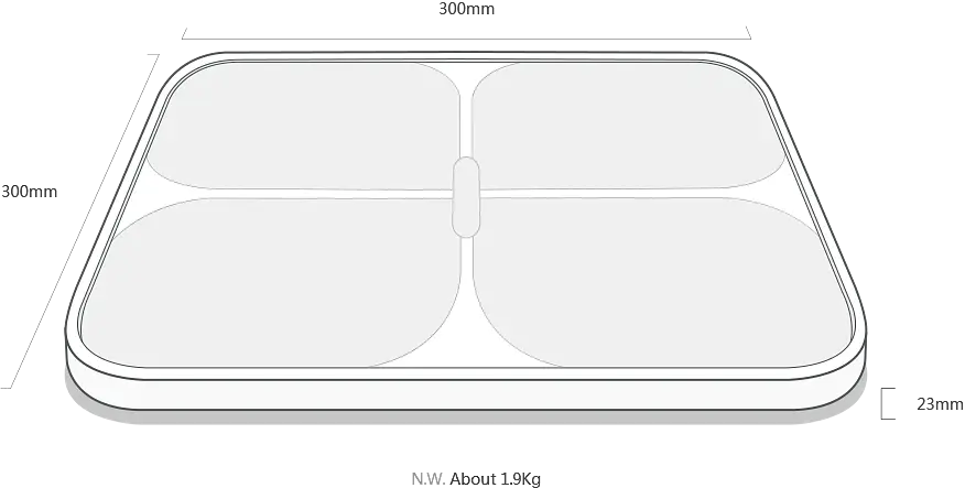Розумні ваги Xiaomi Yunmai PRO Smart Scale [M1806CH-BK] Black [45007] - фото 4