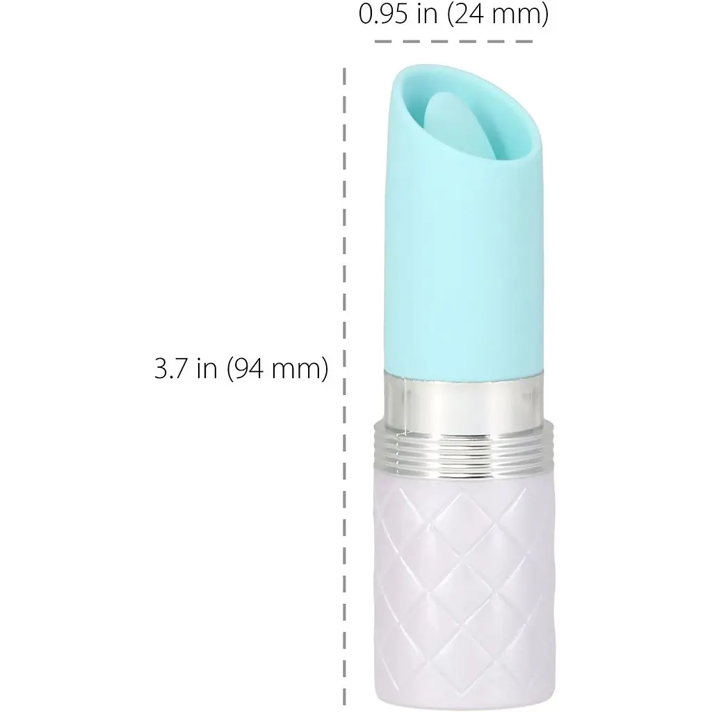 Вібратор Pillow Talk Lusty Luxurious FlickeRing Massager - Teal - фото 2
