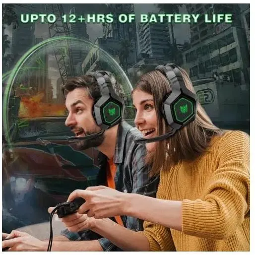 Навушники Onikuma Gaming with LED LED K10 2.4G/3.5mm 000008774-up - фото 3