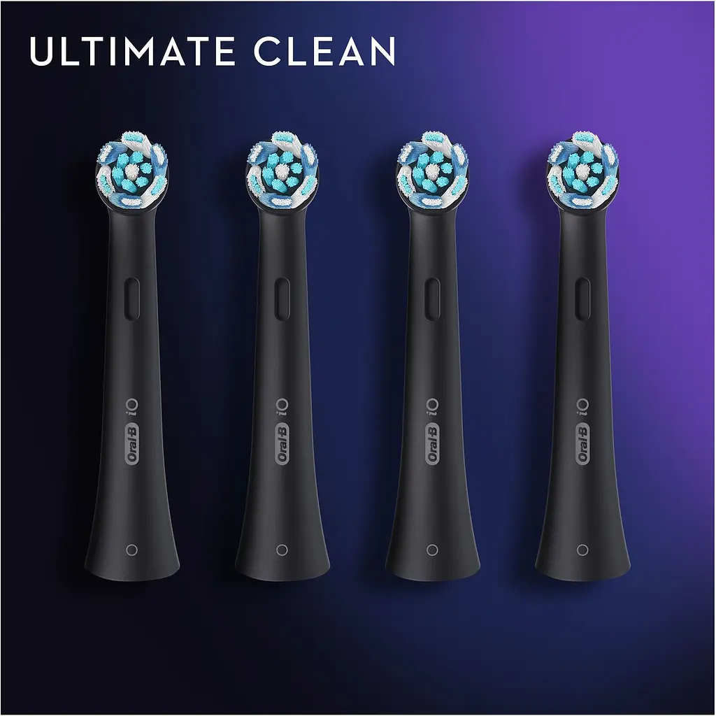 Насадки для зубної щітки Oral-B Максимальне очищення iO RB Блек 4 шт. - фото 3
