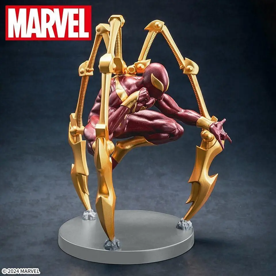 Фігурка Sega Luminasta Iron Spider Man Marvel Марвел Залізна Людина Павук 18 см SL ISM M 18 - фото 3