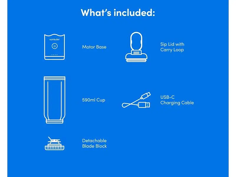 Блендер NUTRIBULLET Flex NBP013OR Orange - фото 7