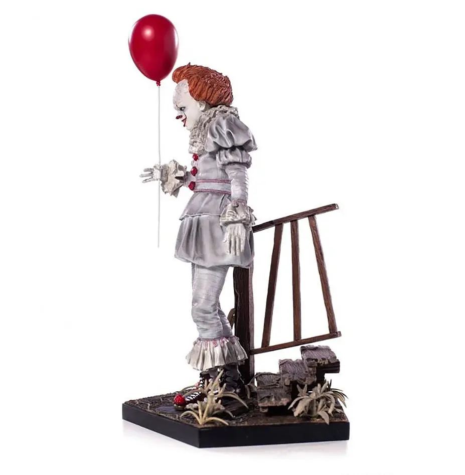 Фігурка Iron Studios Воно Пенівайз Pennywise Deluxe Statue Stephen King 2017 Sideshow 23 см IT PN 07 - фото 2