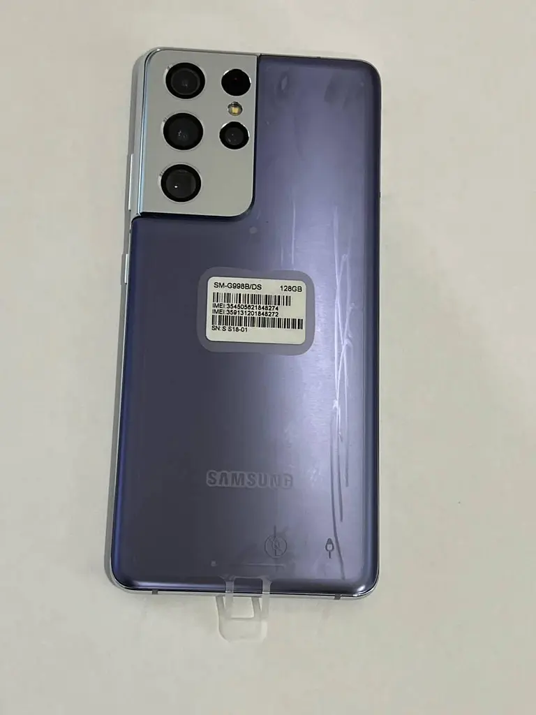 Смартфон Samsung S21 Ultra SM-G998U (1sim) 5G 12/128Gb Phantom Violet - фото 4