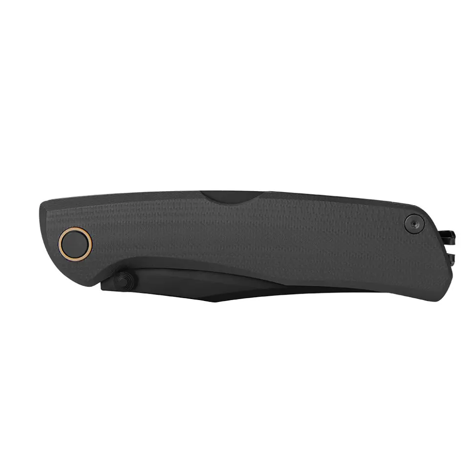 Ніж складаний туристичний Ruike P882-B, (8.5 см) 12С27/G10 чорний - фото 5