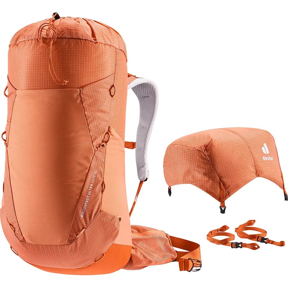 Рюкзак Deuter Aircontact Ultra 45+5 SL Помаранчевий (1052-3360022 5911) - фото 11