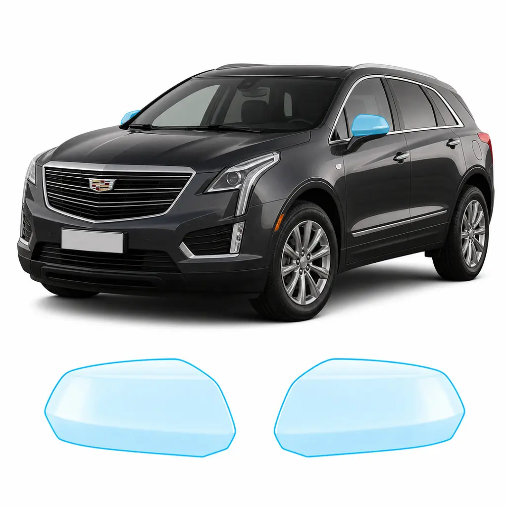 Антигравійна захисна бронеплівка за лекалами для Cadillac XT5 I 2016-2019 - дзеркала