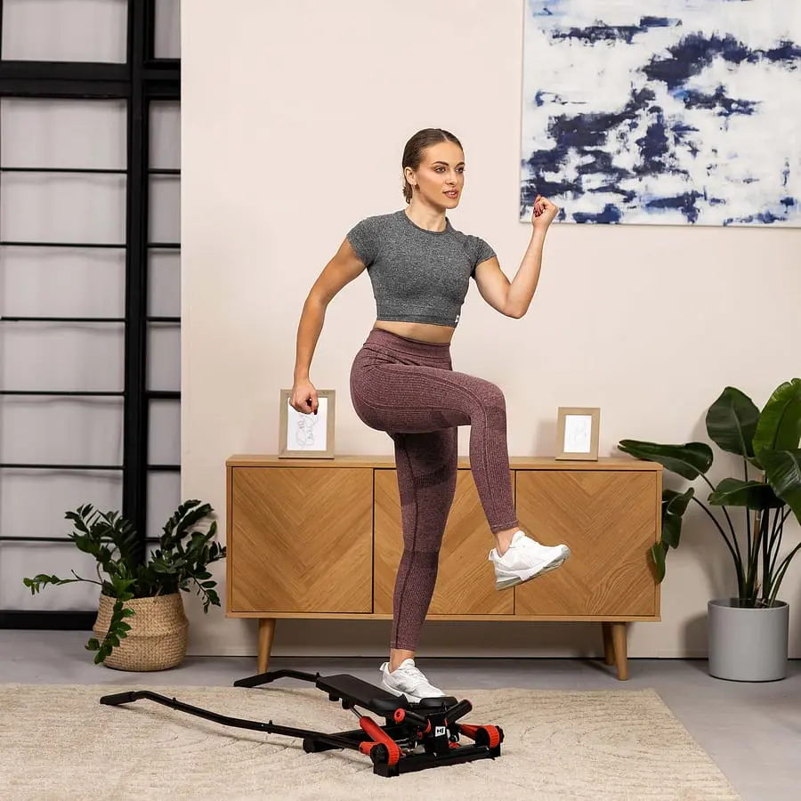 Степпер Hop-Sport HS-045S Slim червоний - фото 8