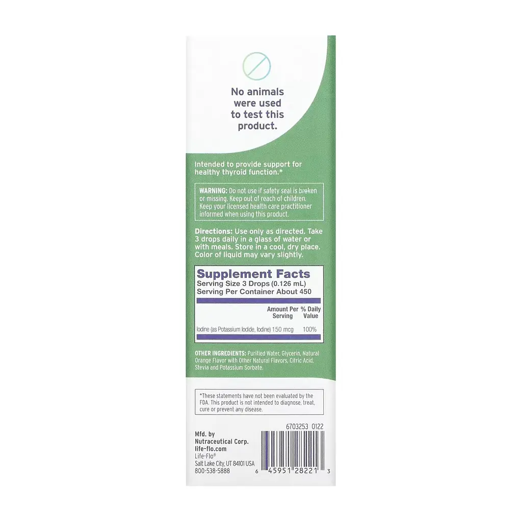 Йод (рідкий) Liquid Iodine Plus - 59 ml Orange - фото 2