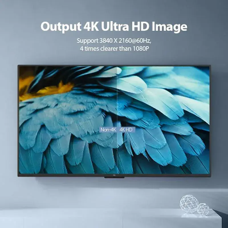 Кабель мультимедійний HDMI M to HDMI M 3.0m 4K60Hz black Vention (AAIBI) - фото 4