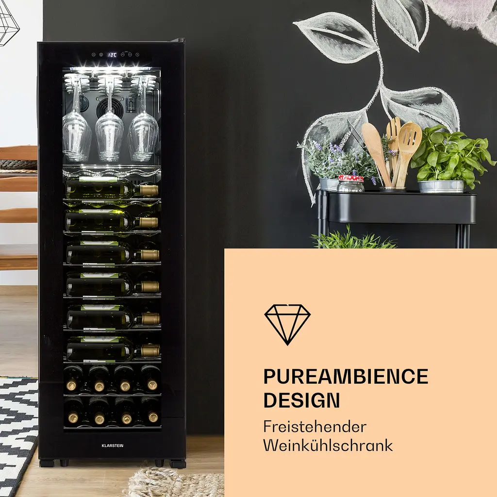 Винный холодильник Klarstein Bellevin 62 (10032923) - фото 2