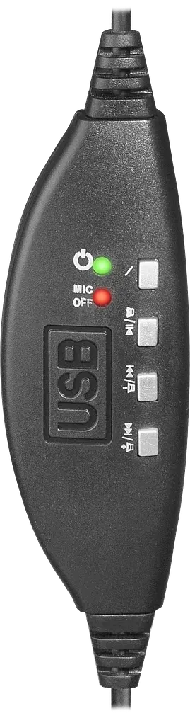 Навушники Gryphon 750U USB Black (63752) Defender teh0021851 - фото 4
