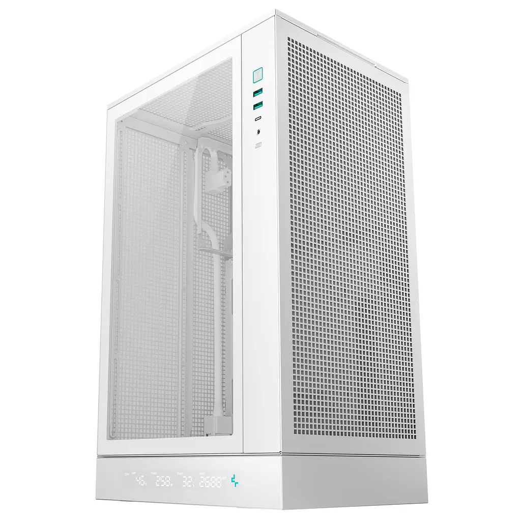 Корпус Deepcool CH270 Digital без БП White (R-CH270-WHNDM0-G-1) Б/в - фото 2