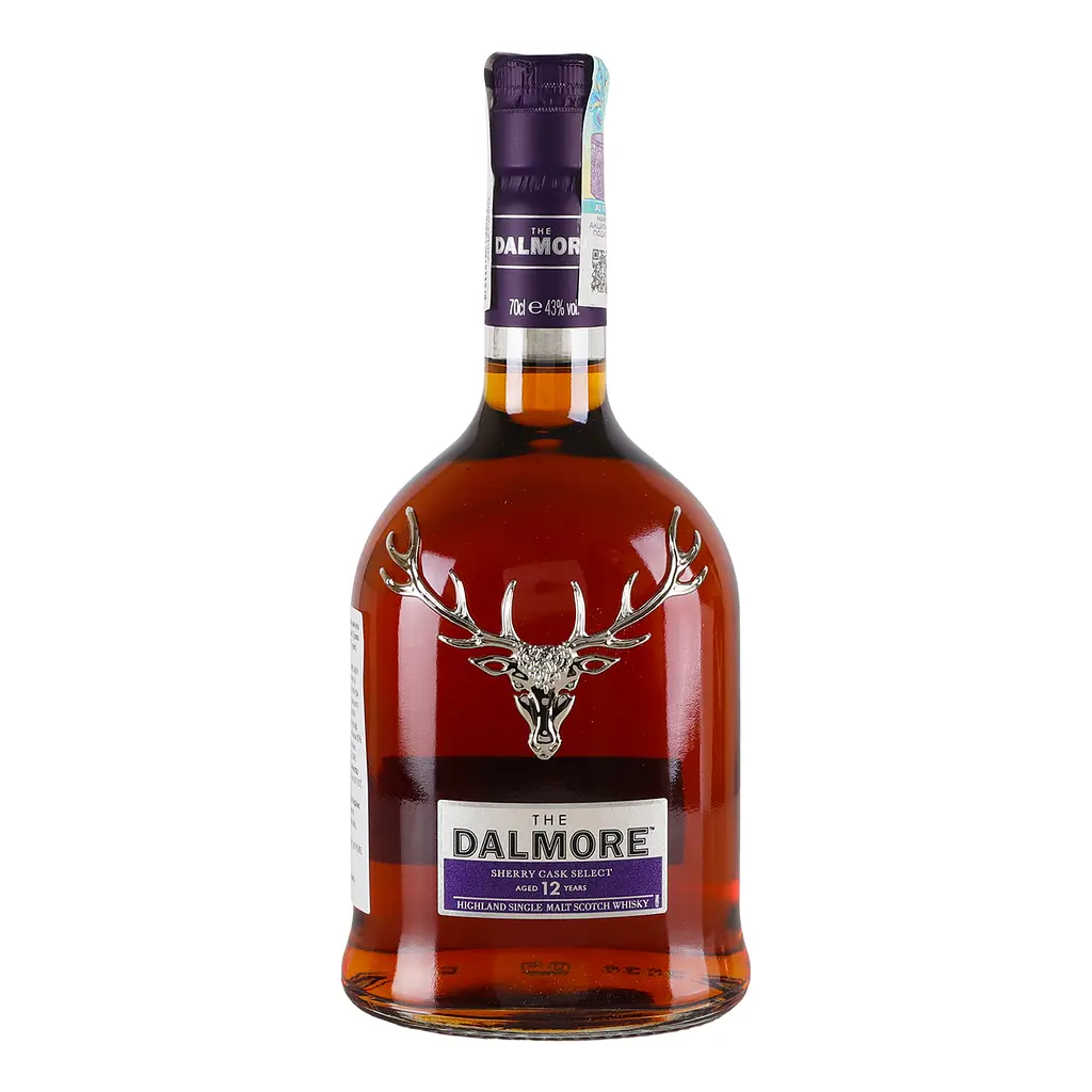 Виски Dalmore 12 yo Sherry Cask Select Single Malt Scotch Whisky 43% 0.7 л (Q0274) - фото 2