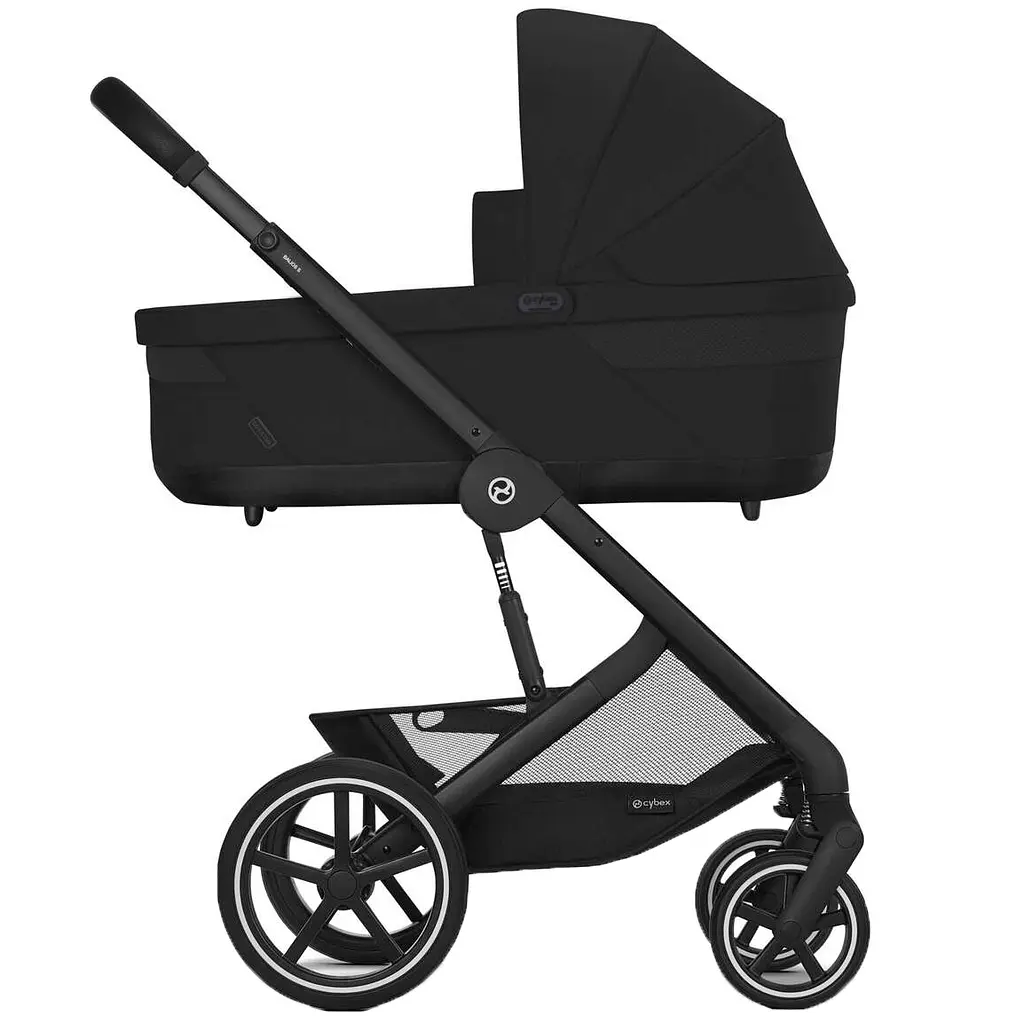 Прогулочная коляска Cybex Gold Balios S Lux BLK Moon Black с бампером (524001171) - фото 8