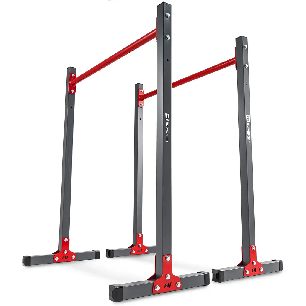 Стационарные брусья регулируемые Hop-Sport HS-1011K - фото 7