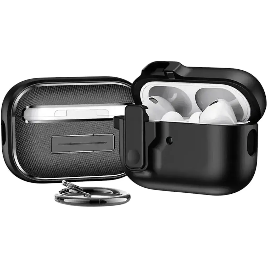 Чехол Primo Secure Case для наушников AirPods Pro 2 Black - фото 3