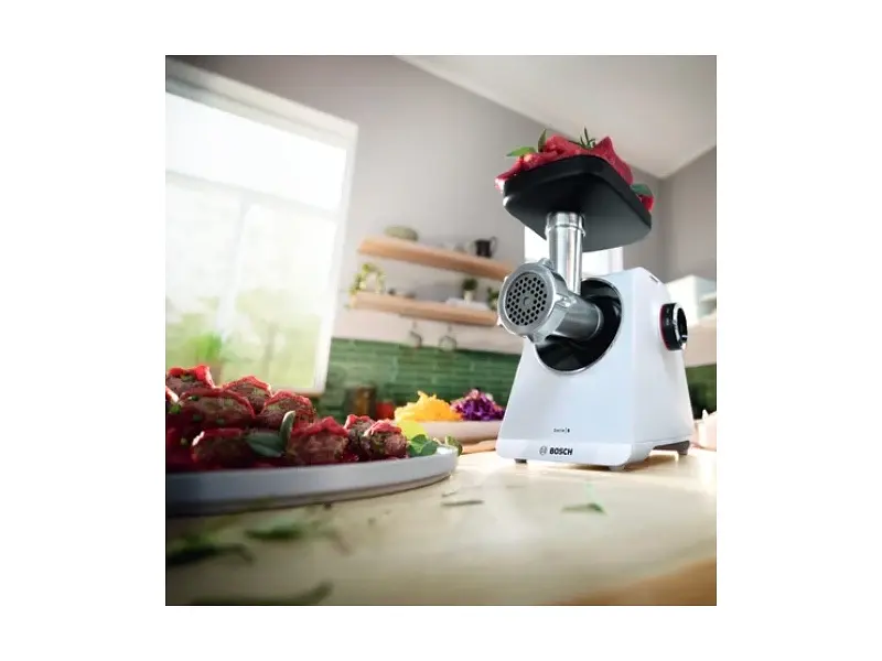 Електром'ясорубка Bosch MultiPower Series 6 MFWS607W - фото 9