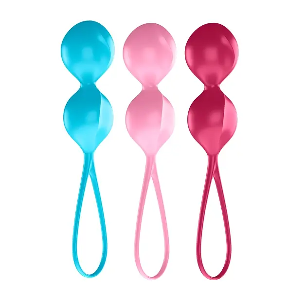 Вагинальные шарики Satisfyer V Balls C03, 3 шт., разноцветный - фото 3