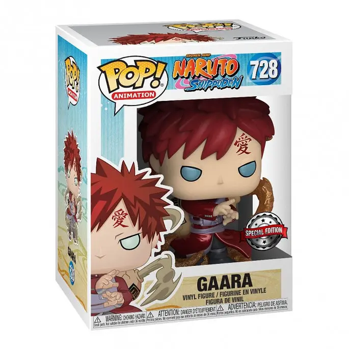 Фігурка Фанко Поп Наруто Гаара (металік) Funko Pop Naruto Gaara (metalic) 10 см N G 728 S - фото 2