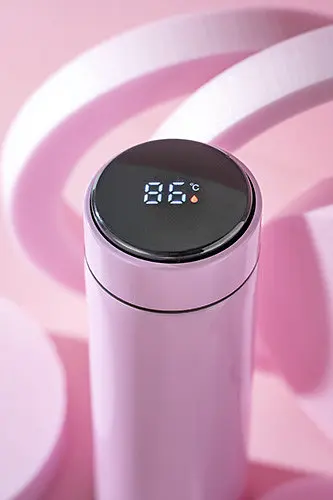 Термос Adler AD 4506 pink LED 473 мл - фото 7
