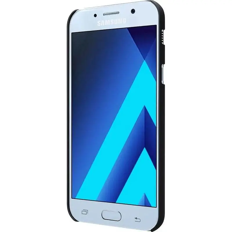 Чехол-накладка Nillkin Super Frosted Shield Samsung Galaxy A3 A320F 2017 Black - фото 6