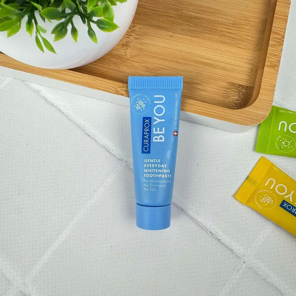 Зубна паста Curaprox Be You Blue ожина+лакриця 10 мл - фото 3