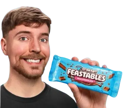 Шоколадний батончик Feastables MrBeast Milk Chocolate 35 г - фото 6