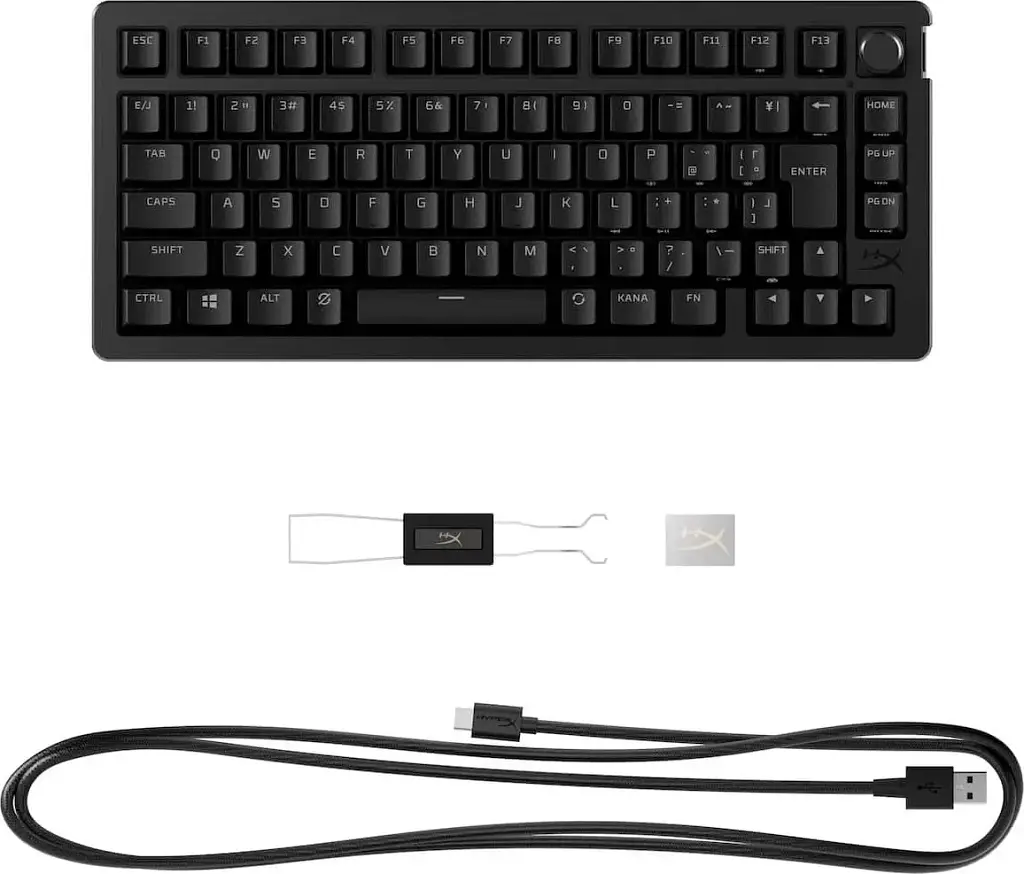 Клавіатура HyperX Alloy Rise 75 PBT HX Red Wireless UA Black (91Y91AA) - фото 5