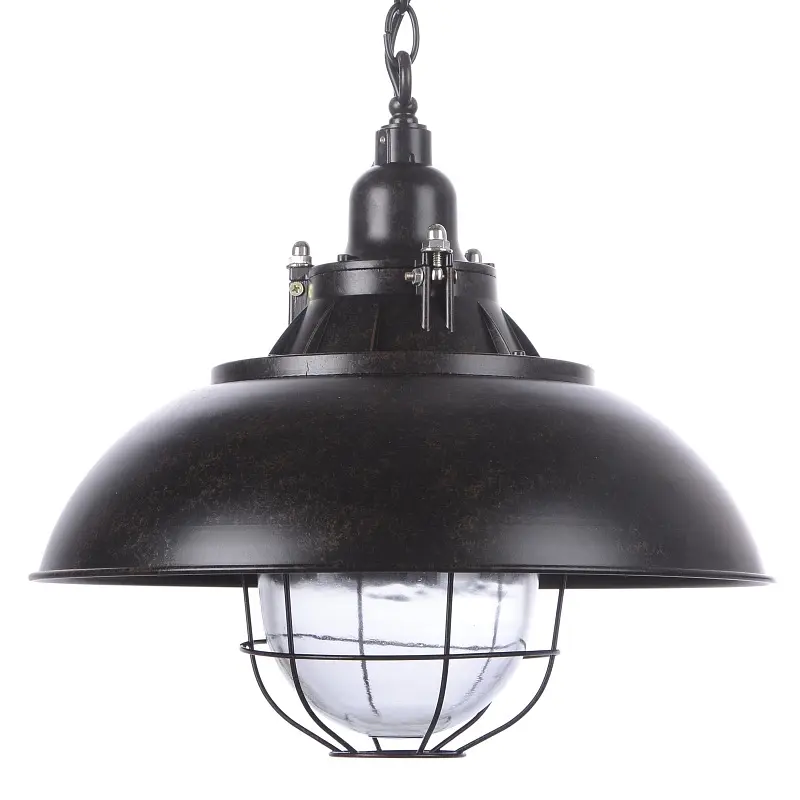 Люстра Brille лофт підвісна для кухні E27 60W BK (BL-287S/1) - фото 2