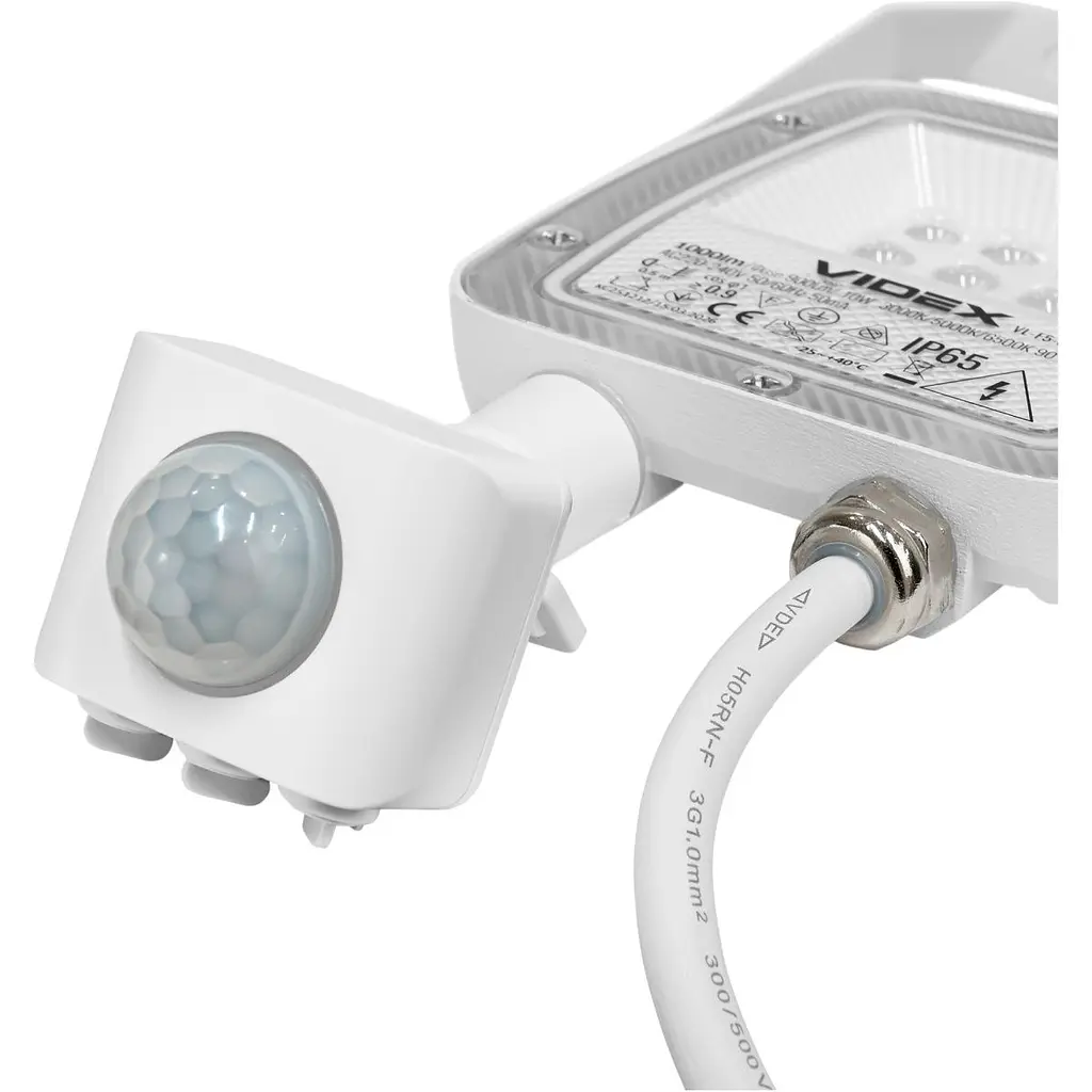 Світлодіодний прожектор Videx F5 10W з датчиком руху і освітленості White (VL-F5-010CW-S) [174691] - фото 11