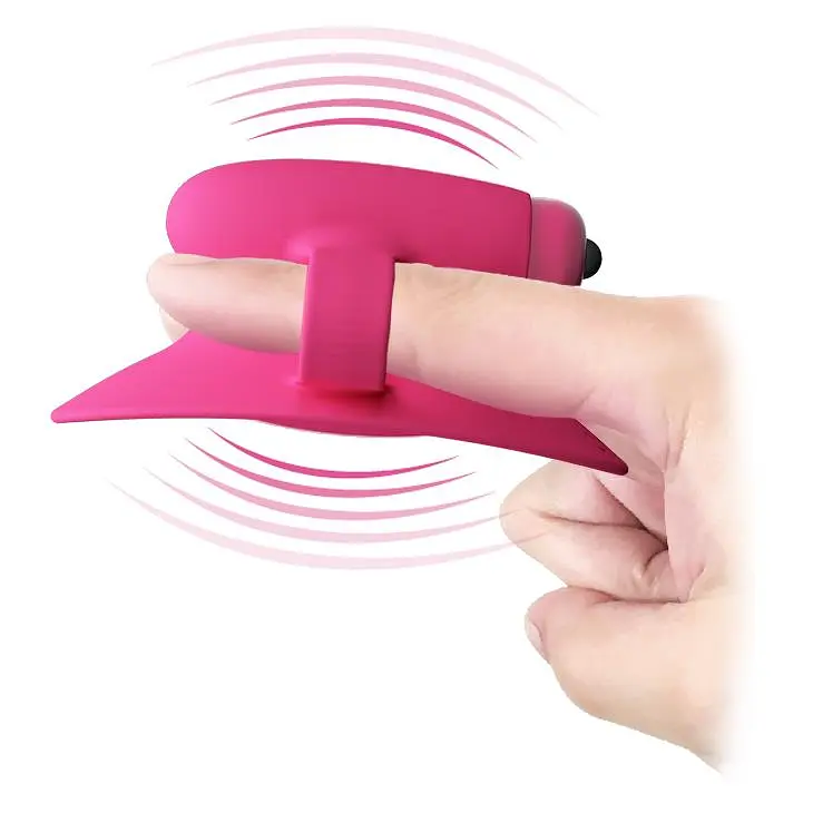 Вибратор на палец Pretty Love Nelly 9,3 см (розовый) - фото 6