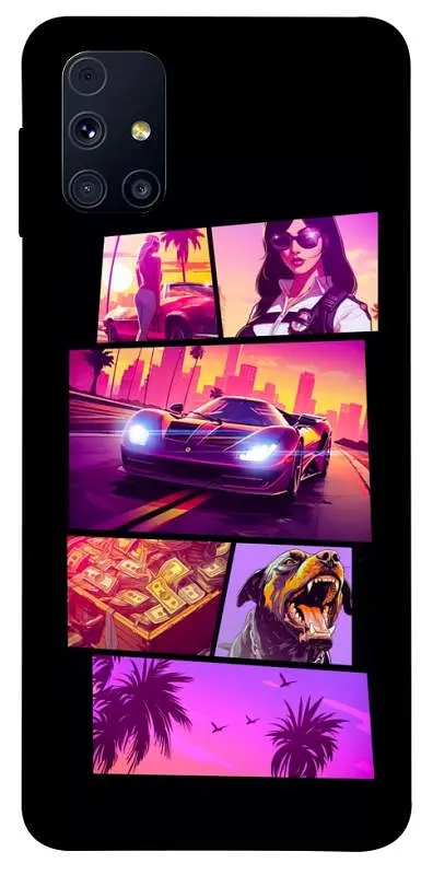 TPU чехол Demsky GTA vibes для Samsung Galaxy M31s
