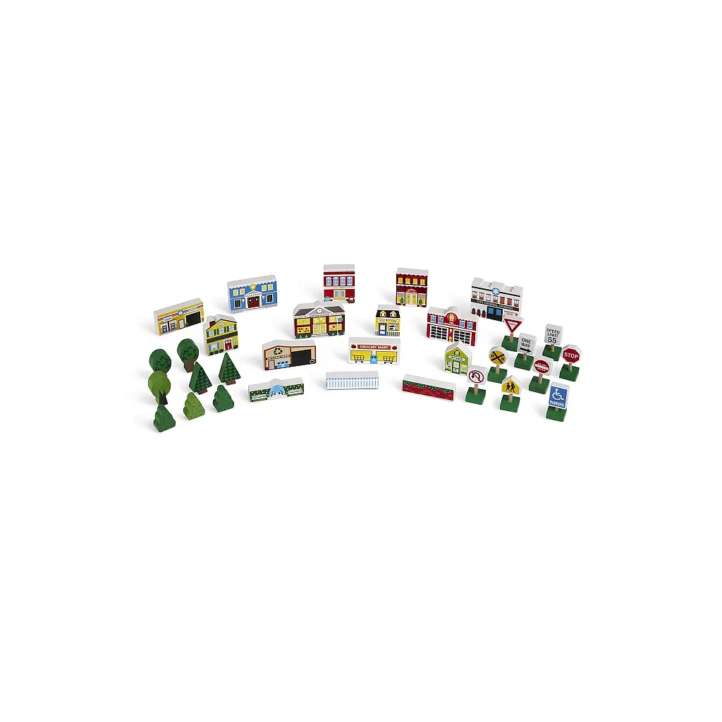 Ігровий набір Melissa & Doug дерев'яний Місто (MD14796) - фото 3